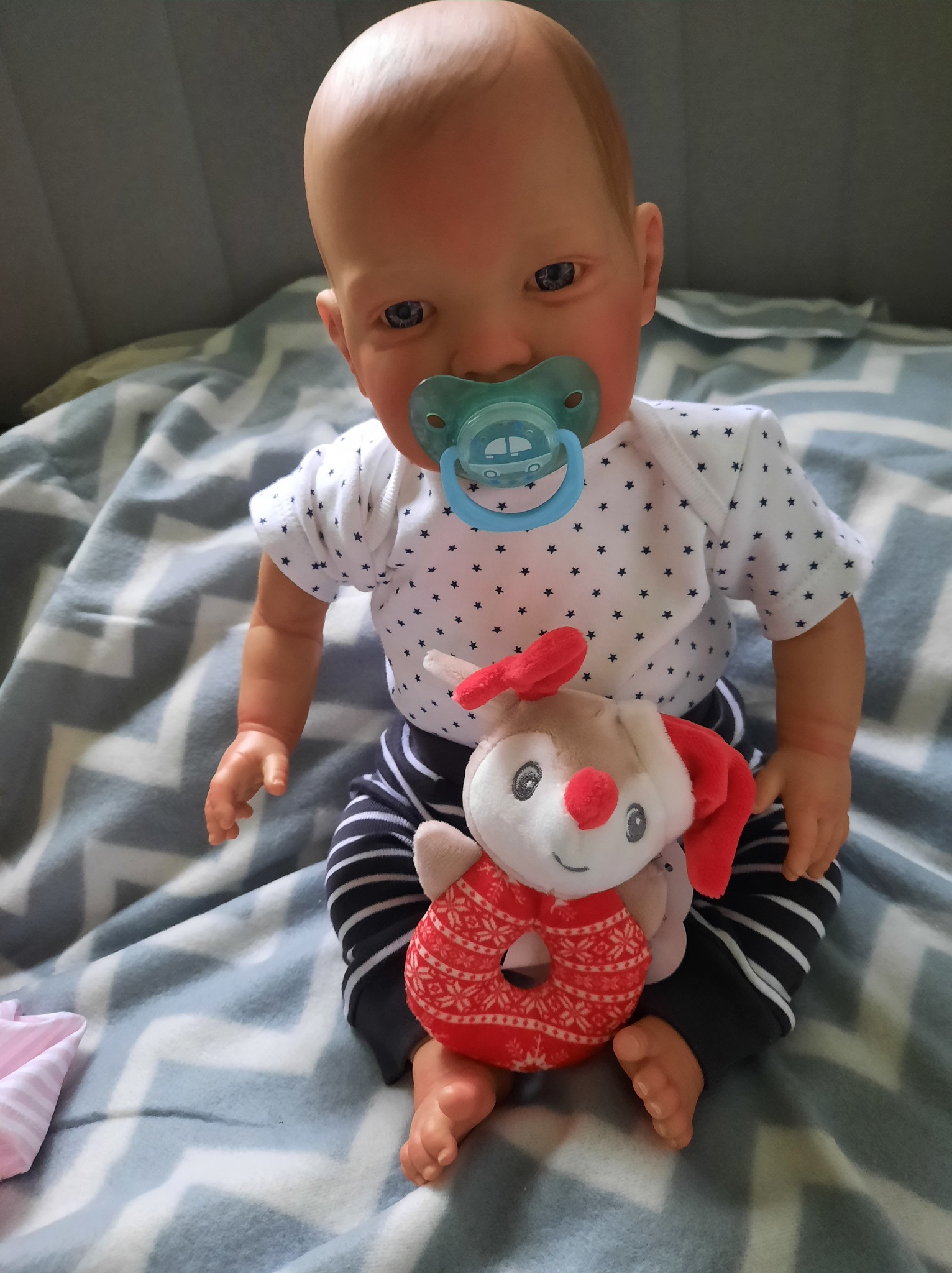 Handcrafted reborn baby